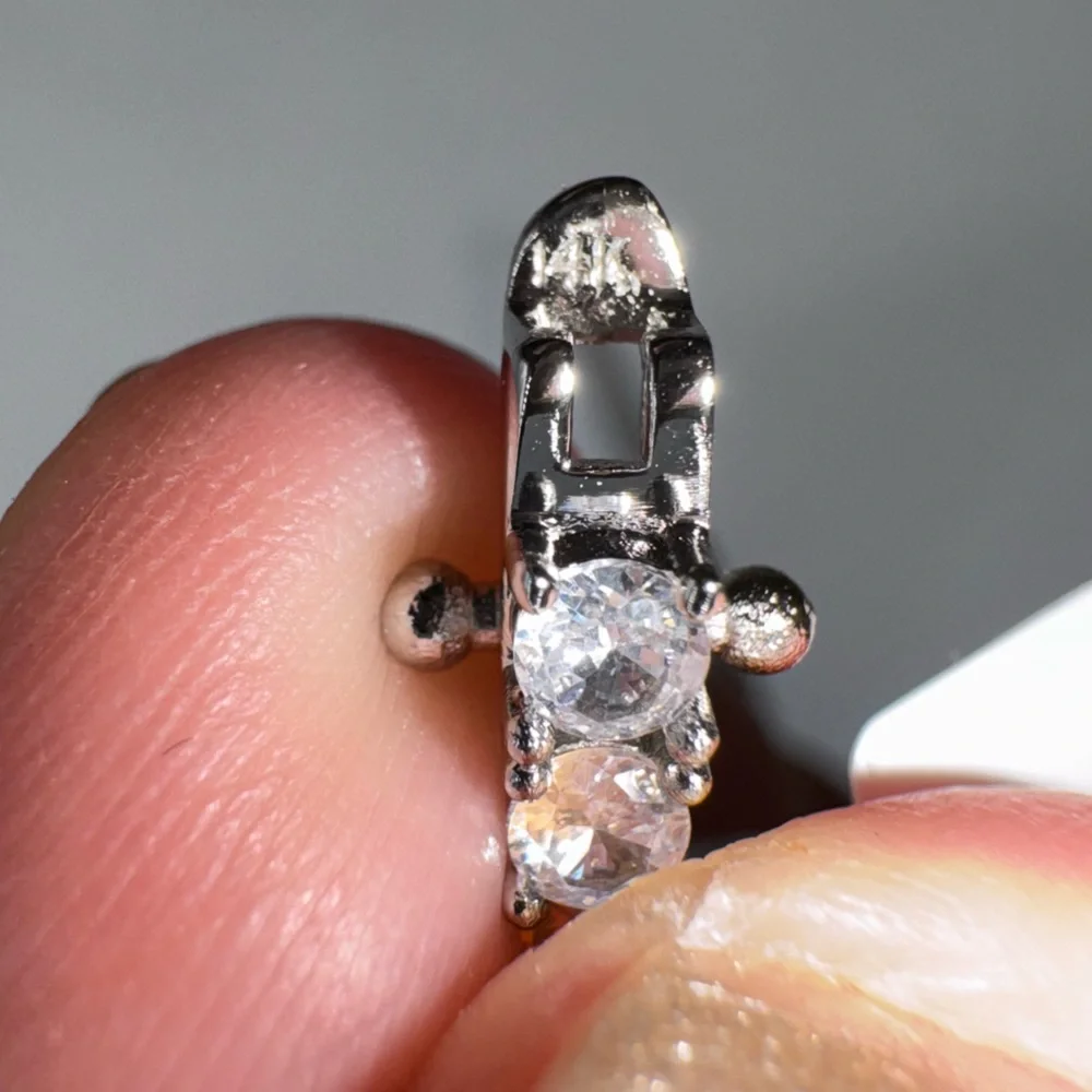 14k 8ct Tennis Bracelet - Picture 10 of 10